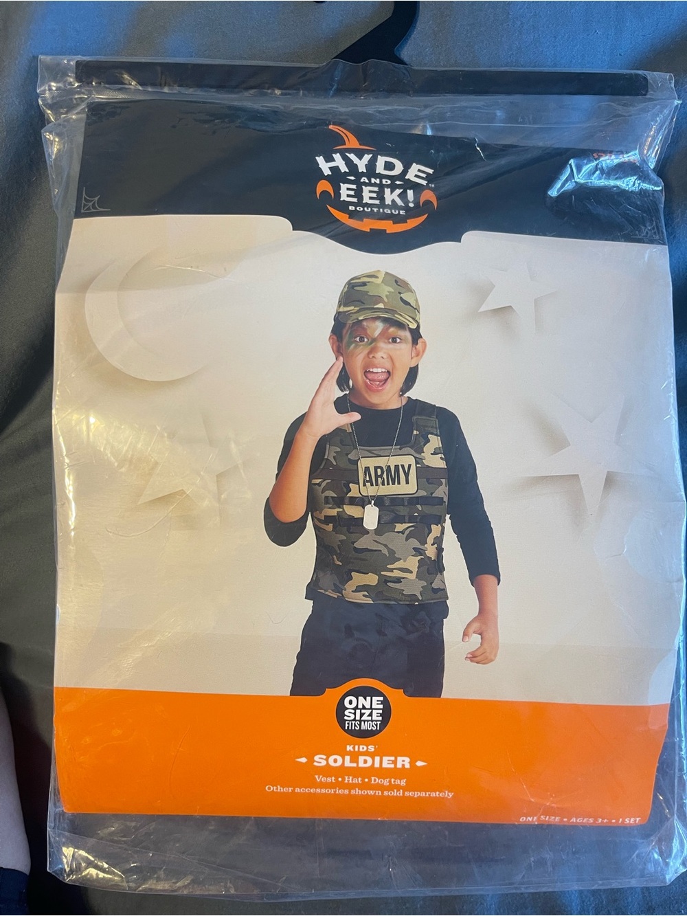 Hyde and Eek! Kids Army Soldier Costume - Camo